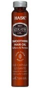 Olio per capelli lisciante Hask Keratin, 18 ml