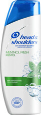 Shampooing Head&amp;shoulders au menthol, 225 ml