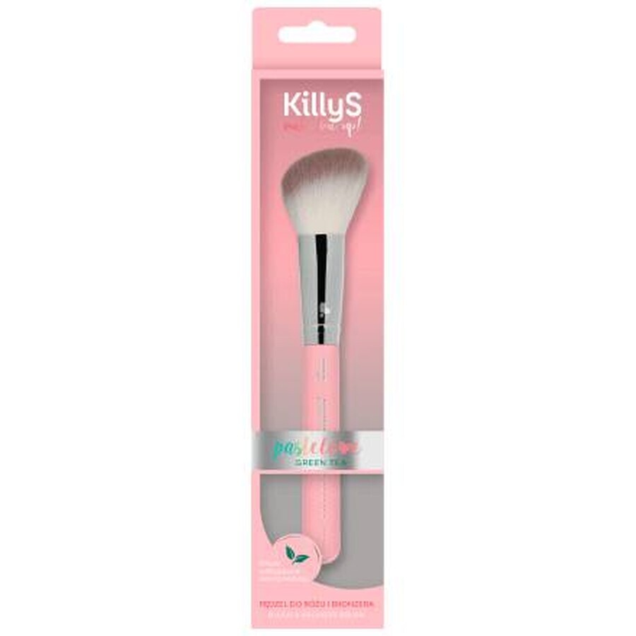 KillyS Pastelove Rougepinsel mit Grünteeaufguss, 1 Stück