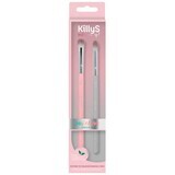 KillyS Pastelove ensemble de pinceaux de maquillage avec infusion de thé vert, 1 pièce