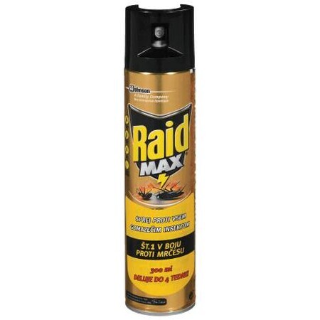 Raid Spray împotriva gândacilor, 300 ml