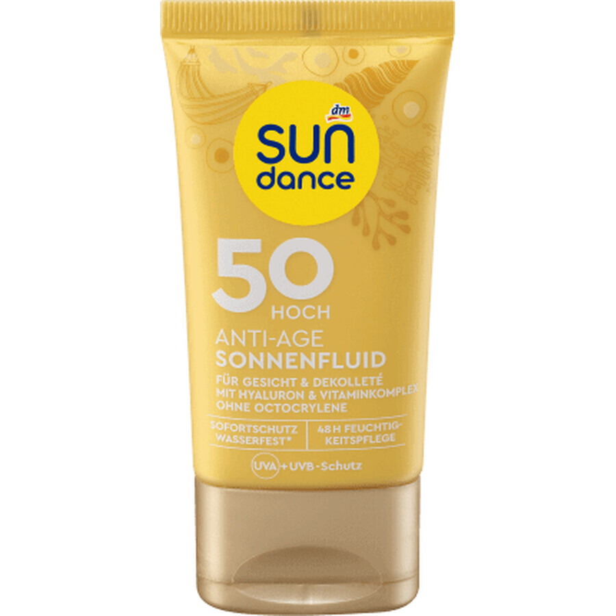Sundance Crème anti-âge avec protection solaire SPF 50, 50 ml