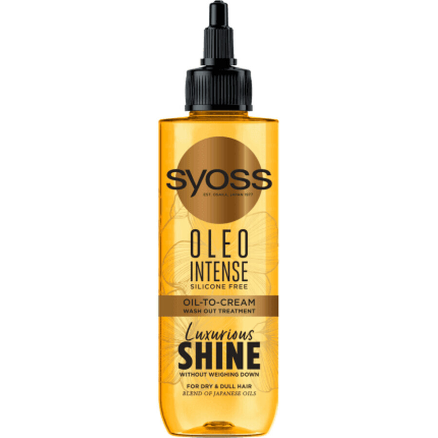 Syoss Oleo Intense Oil-to-Cream, traitement capillaire, 200 ml