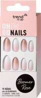Trend !t up On The Go Nails ongles artificiels Boomer Rose, 15 pcs