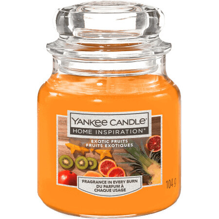 Yankee Candle Bougie parfumée aux fruits exotiques, 1pc