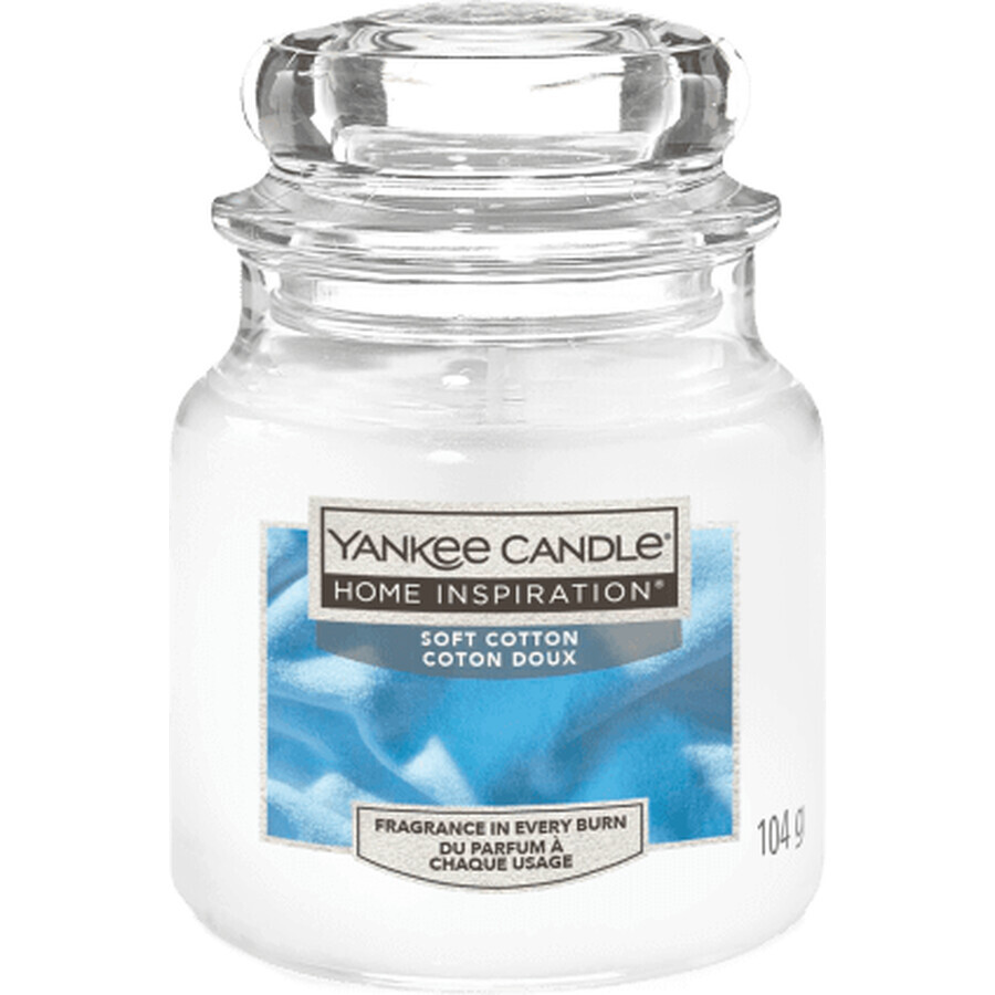 Yankee Candle Lumânare parfumată Soft Cotton, 1 buc