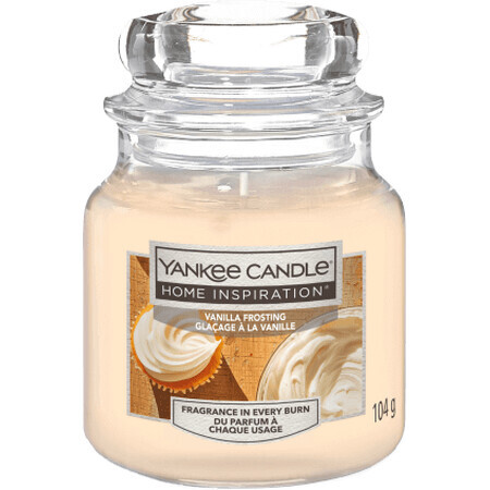 Yankee Candle Bougie parfumée à la vanille, 1 pièce