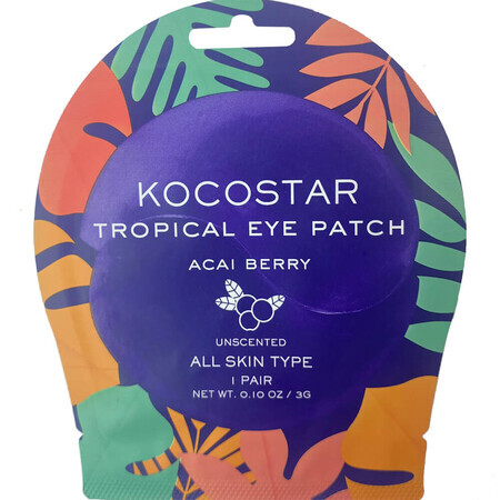 Tropical Acai Berry Eye Skin Strips, 3 g, Kocostar