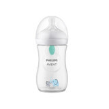 Biberon con dispositivo anticoliche Natural Response, 1 mese+, 260 ml, Deco Elefant, Philips Avent