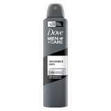 Déodorant Invisible Dry Spray, 250 ml, Dove Men