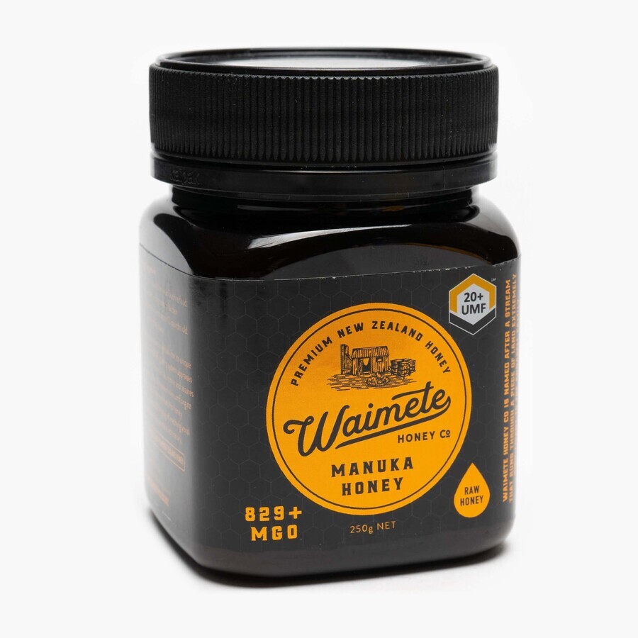 Miel de Manuka UMF 20+ MGO 829+, 250 gr, Waimete