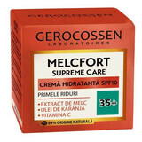 Melcfort crème hydratante SPF10 35+ à l'extrait d'escargot, huile de karanja, vitamine C, 50 ml, Gerocossen