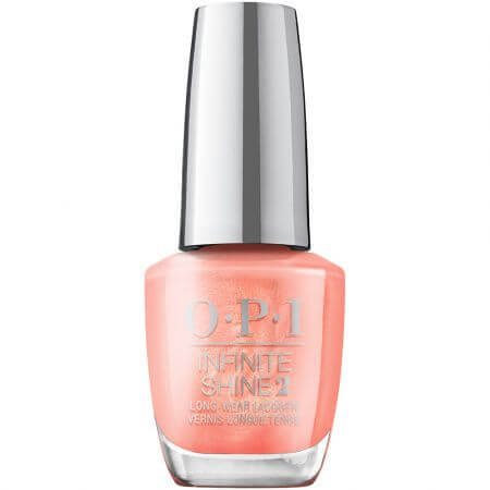 Collection Infinite Shine - Vernis à ongles Data Peach, 15 ml, OPI