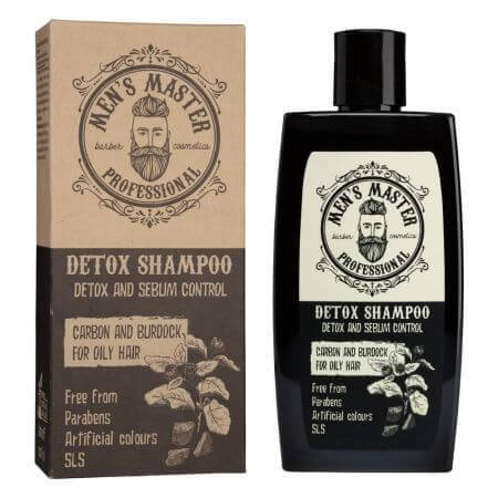 DETOX Shampoing Anti-pelliculaire & Anti-chute Homme, 260 ml, Men's Master Professional