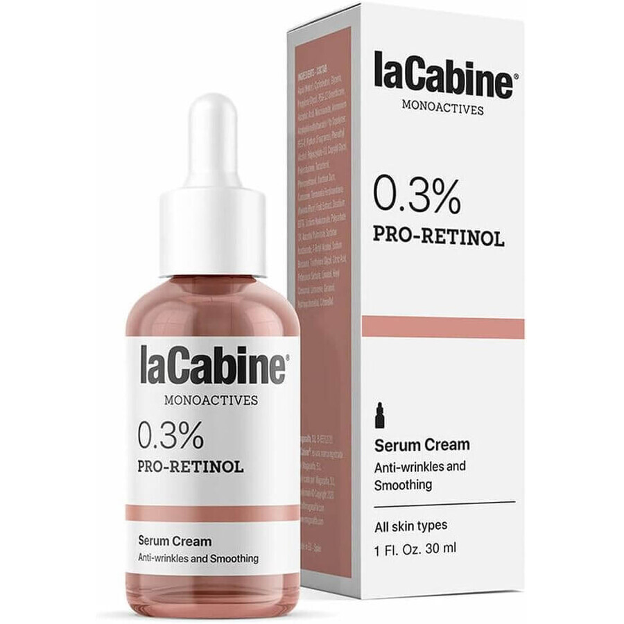 Ser-cream Monoactives 0.3% Pro-Retinol, 30 ml, La Cabine