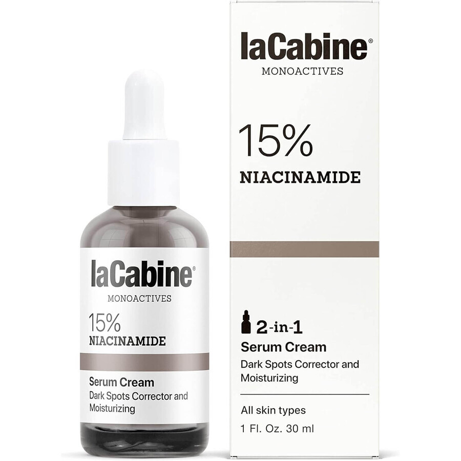 Monoattivi 15% Nacinamide siero-crema, 30 ml, La Cabine