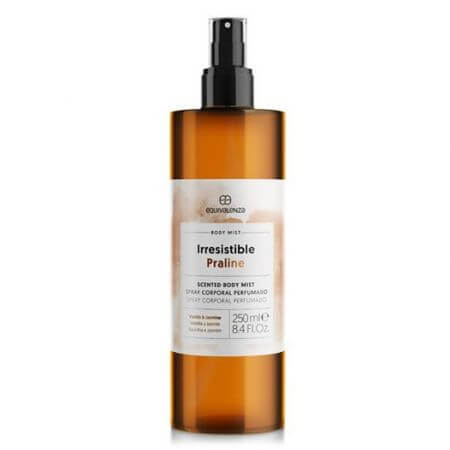 Spray pour le corps avec vanille, praline, jasmin Irresistible Praline, 250 ml, Equivalenza