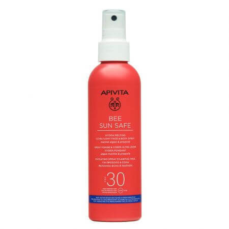 Spray de protection solaire Bee Sun Safe SPF30, 200 ml, Apivita
