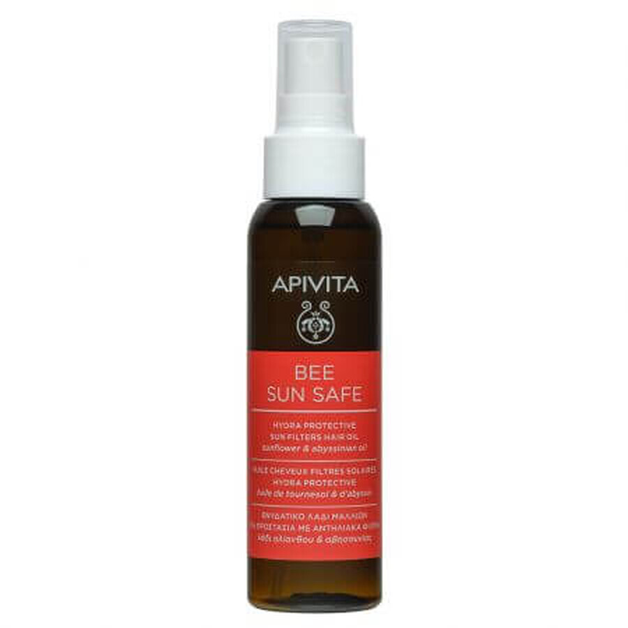 Bee Sun Safe Travel Protective Hair Oil, 100 ml, Apivita