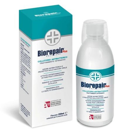 Collutorio con probiotici Biorepair Plus, 250 ml, Coswell