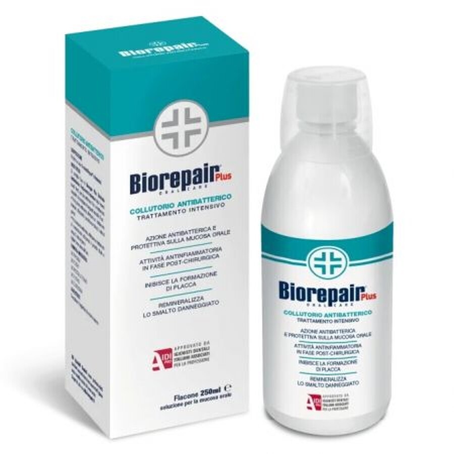 Bain de bouche probiotique Biorepair Plus, 250 ml, Coswell