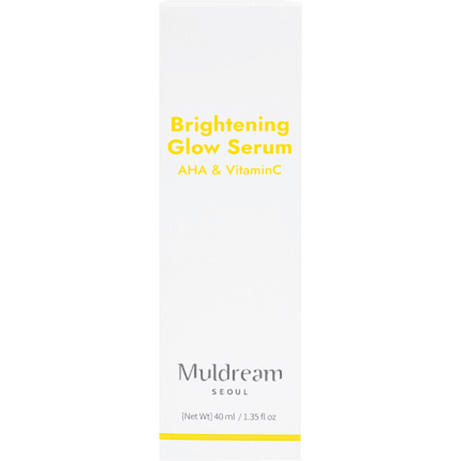 Muldream Illuminating Face Serum mit AHA und Vitamin C, 40 ml