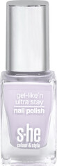 She stylezone color&amp;style Smalto per unghie Gel-like&#39;n ultra stay 322/363, 10 ml