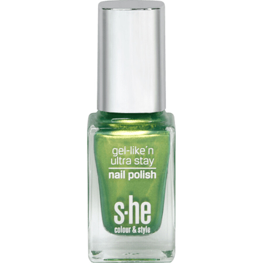 She stylezone color&style Smalto per unghie Gel-like'n ultra stay 322/419, 10 ml