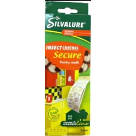 Silvalure Piège à mites pour aliments, 2 pièces