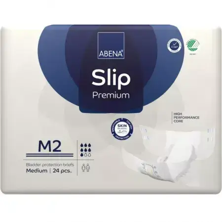 Couches pour adultes Slip M2 Premium, 24 pièces, Abena