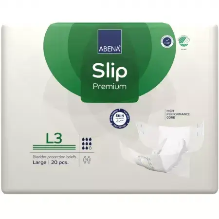 Couches pour adultes Slip L3 Premium, 20 pièces, Abena