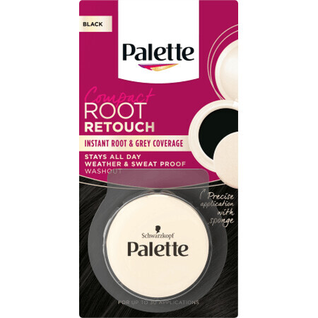 Schwarzkopf Palette Root Retouch corrector for covering gray hair Black, 1 pc