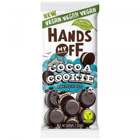 Biscuits au chocolat et au cacao, 100 g, Hands Off