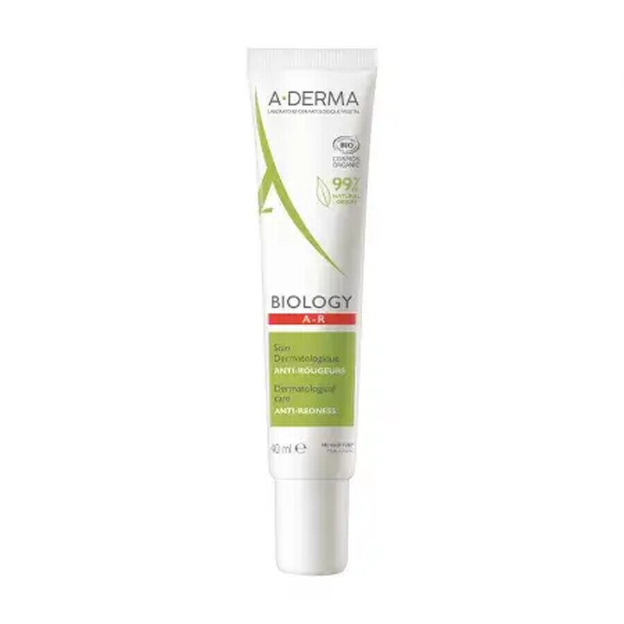 A-Derma Biologie Crème anti-rougeurs, 40 ml