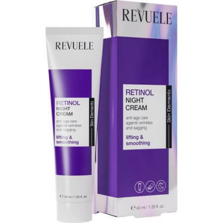 Crema de fata de noapte antirid cu Retinol, 40 ml, Revuele