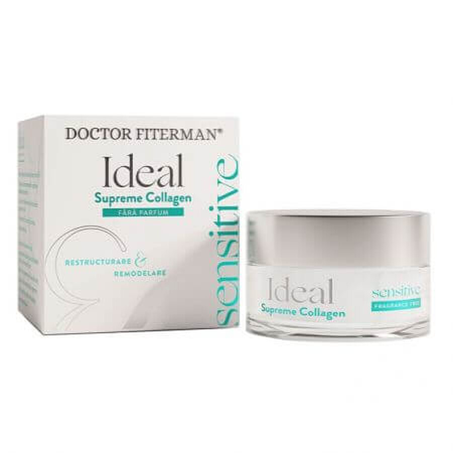 Ideal Sensitive Supreme Collagen Day Cream 45+, 50 ml, Doctor Fiterman