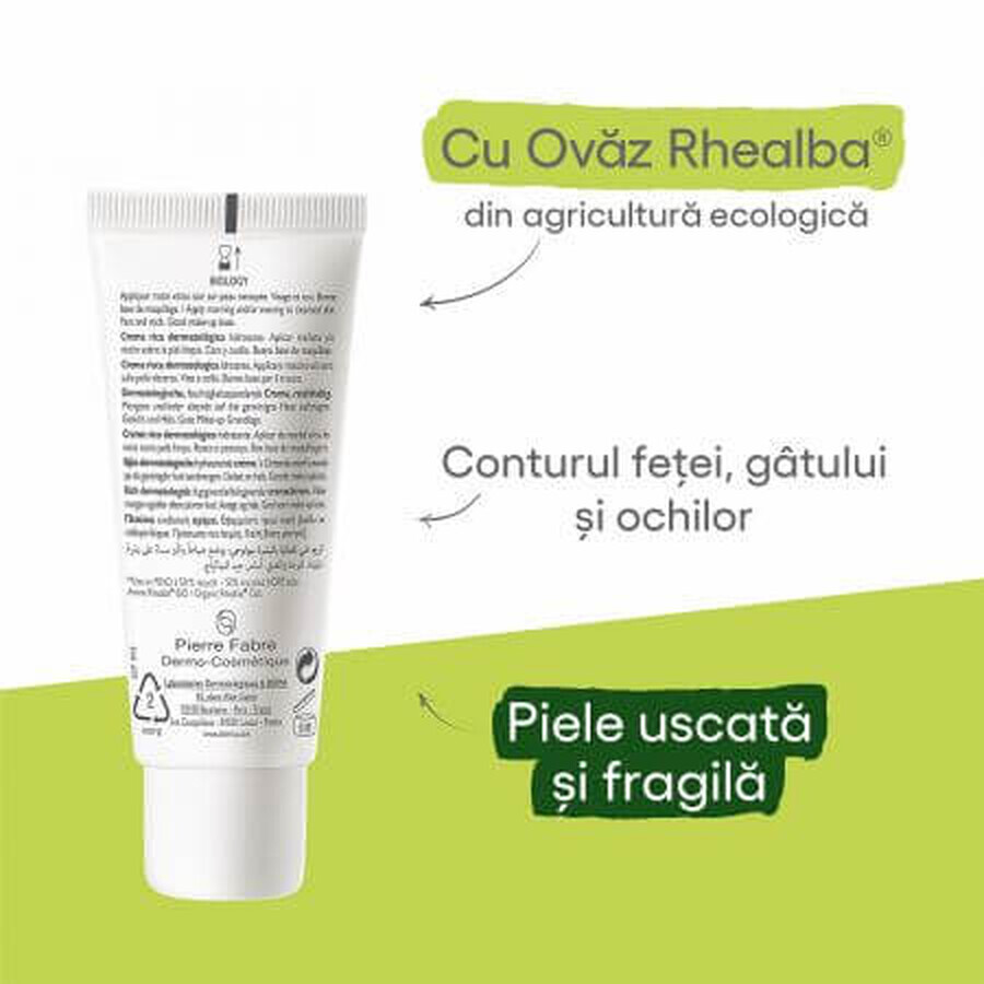 Crema idratante Riche Biology, 40 ml, A-Derma