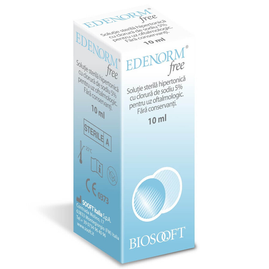 Edenorm 5% solution ophtalmique, 10 ml, Bio Soft Italia