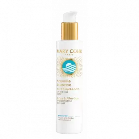 Nouvelle Jeunesse Soleil Körperlotion vor und nach dem Sonnenbad, 150 ml, Mary Cohr