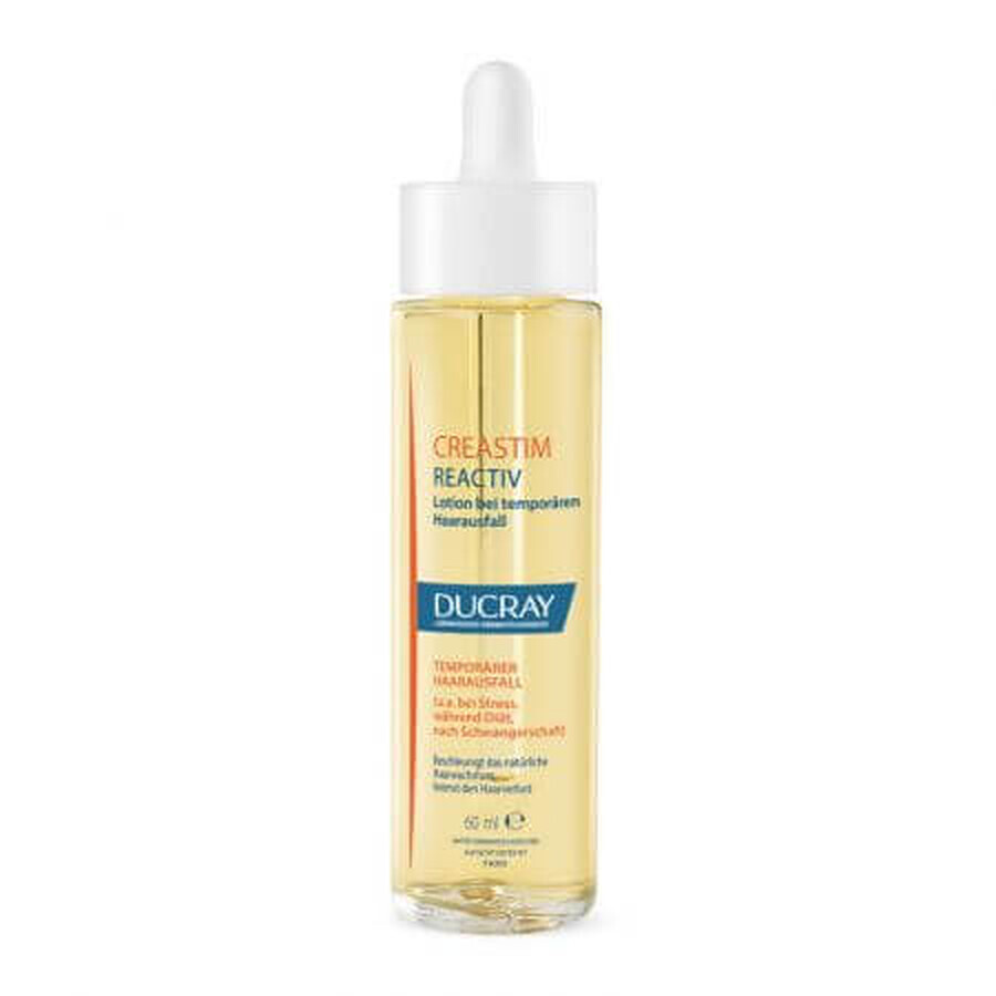 Lozione contro la caduta dei capelli Creastim Reactiv, 60 ml, Ducray