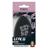 LOV.U Wet & Dry LOV.U Pocket Brush - Noir, 1 pièce, Parsa