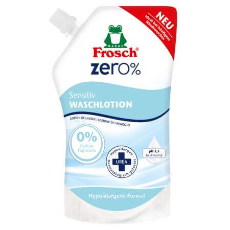 Nachfüllseife Waschlotion Zero% Sensitive, 500 ml, Frosch