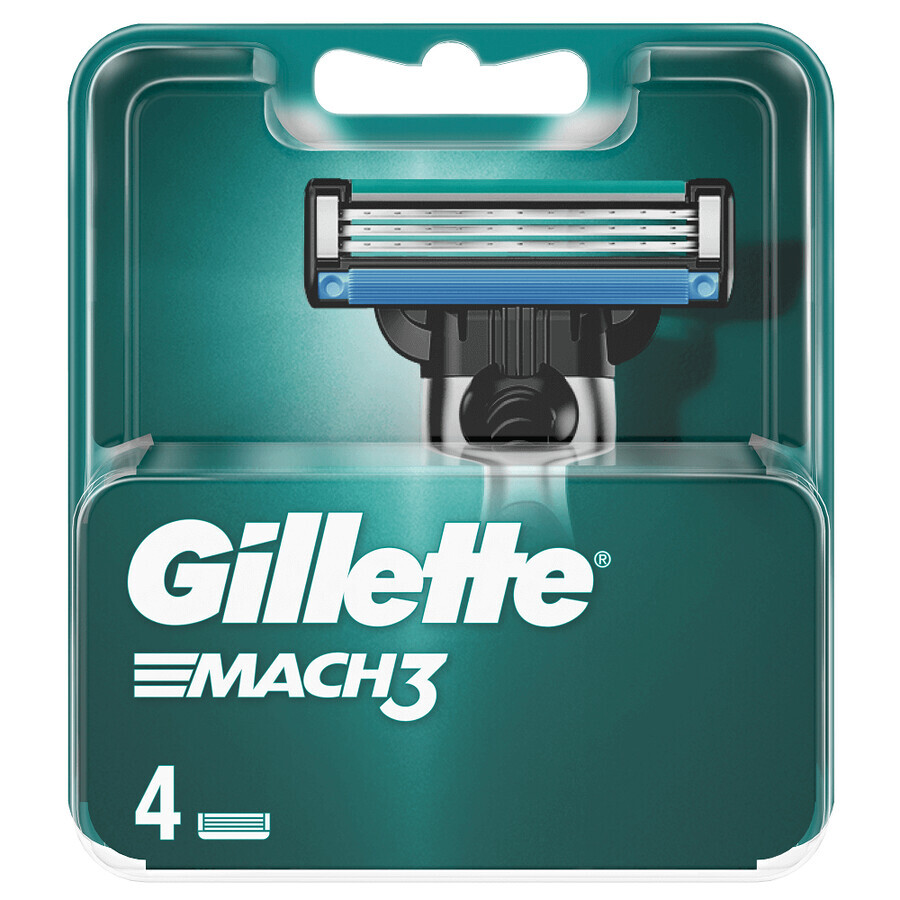 Mach3 Rasiererminen, 4 Stück, Gillette