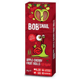 Rouleau naturel aux pommes et aux cerises, 30 g, Bob Snail