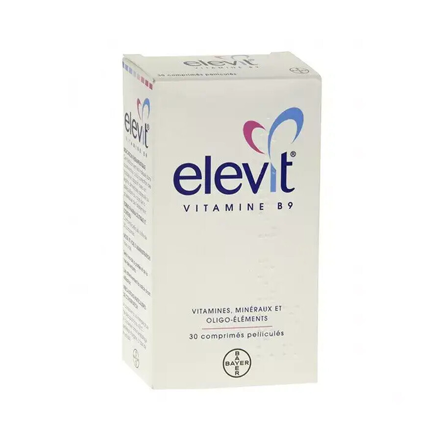 Elevit 1, Multivitamins for Preconception and Pregnancy - First Trimester of Pregnancy, 30 tablets, Bayer