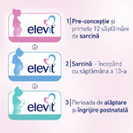 Elevit 2 Complément Multivitaminé 2ème & 3ème trimestre de grossesse, 30 gélules, Bayer