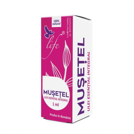 Ulei esential integral de musetel, 1 ml, Bionovativ