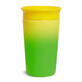 Tasse d&#39;apprentissage Miracle 360 Colour Change, +12 mois, jaune, 266 ml, Munchkin