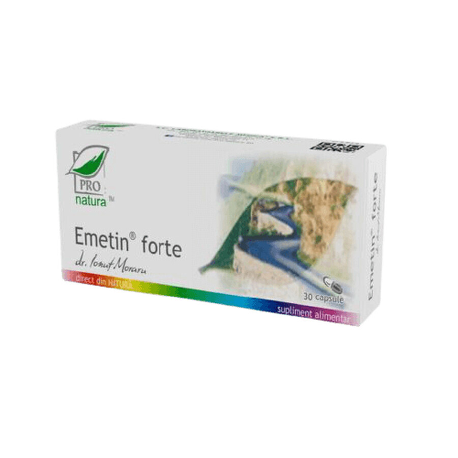 Emetin Forte, 30 gélules, Pro Natura