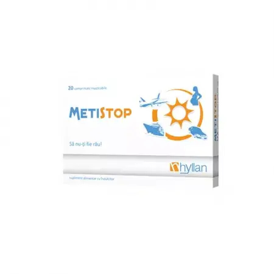 Emetistop (Metistop), 20 comprimate, Hyllan